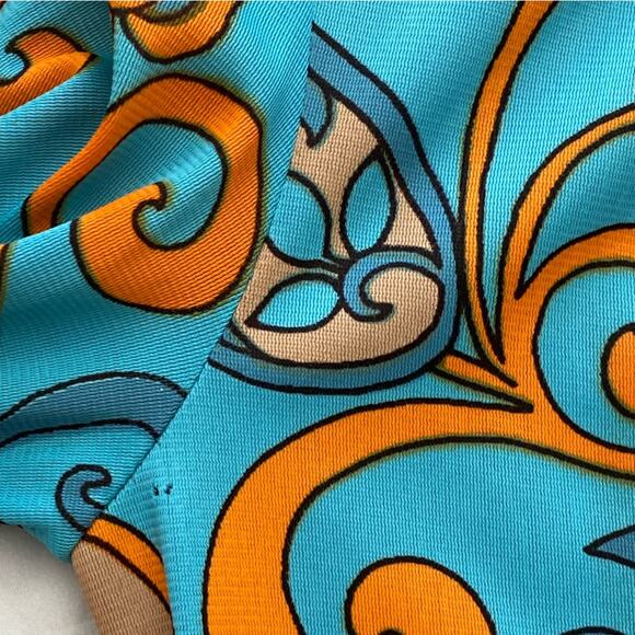 Vintage Dress Small Fall 60s Saks Fifth Avenue Cottage Boho Dress 70s Crochet - Picture 13 of 15